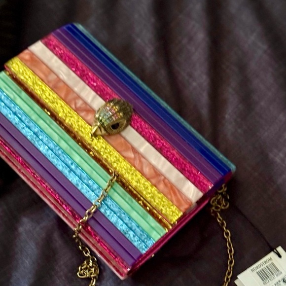 New KURT GEIGER LONDON PARTY EAGLE CLUTCH BAG - Picture 4 of 10